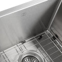 ZLINE 33 in. Anton Undermount Double Bowl Stainless Steel Kitchen Sink with Bottom Grid (SR50D-33)