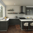 ZLINE Sierra Kitchen Faucet in Brushed Nickel (SRA-KF-BN)