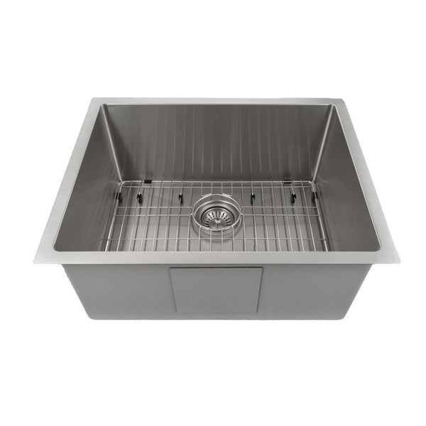 ZLINE 23 in. Meribel Undermount Single Bowl Stainless Steel Kitchen Sink with Bottom Grid (SRS-23)