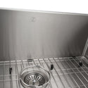 ZLINE 30 in. Meribel Undermount Single Bowl Stainless Steel Kitchen Sink with Bottom Grid (SRS-30)