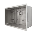 ZLINE 30 in. Meribel Undermount Single Bowl Stainless Steel Kitchen Sink with Bottom Grid (SRS-30)