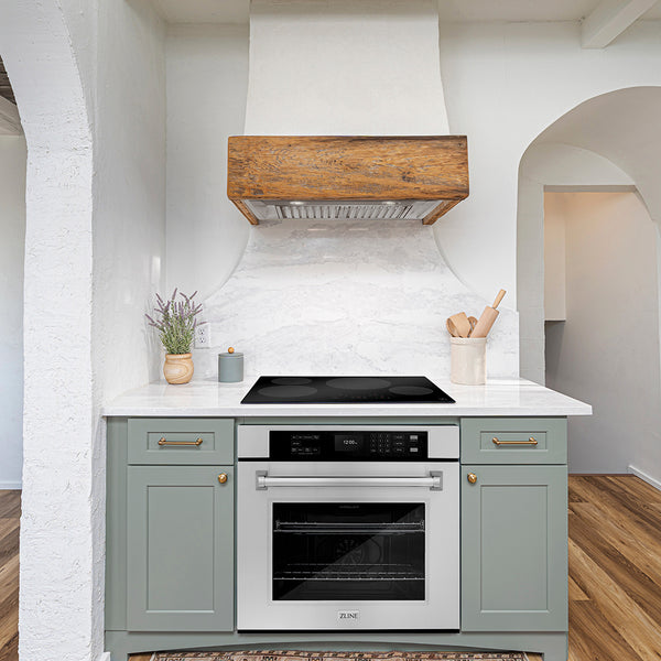 ZLINE 30 in. Professional True Convection Double Wall Oven with Air Fry and Self Clean in Stainless Steel, Open Box-Great Condition