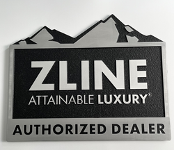 ZLINE Authorized Dealer Sign 18 in.