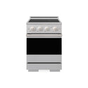 ZLINE 24 in. 3.2 cu. ft. Marino Induction Range with 3 Element Cooktop and Electric Convection Oven in Stainless Steel (MINR24)