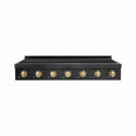 ZLINE Autograph Edition 48 in. Paramount Induction Rangetop with 7 Element Cooktop in Black Stainless Steel and Champagne Bronze Accents (SINRTBZ-48-CB)