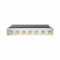 ZLINE Autograph Edition 48 in. Paramount Induction Rangetop with 7 Element Cooktop in Satin Stainless Steel and Polished Gold Accents (SINRTSZ-48-G)