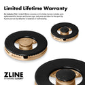 ZLINE Autograph Edition 36 in. Paramount Gas Rangetop with 6 Burner DuoPro™ Cooktop in Stainless Steel and Champagne Bronze Accents, Open Box-Good Condition