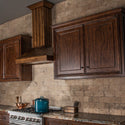 ZLINE 30" Wooden Convertible Vent Wall Mount Range Hood in Rustic Light Finish - Includes Motor (KPLL-30)