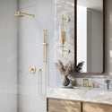 ZLINE Autograph Edition El Dorado Shower Faucet in Polished Gold (ELD-SHF-PG)