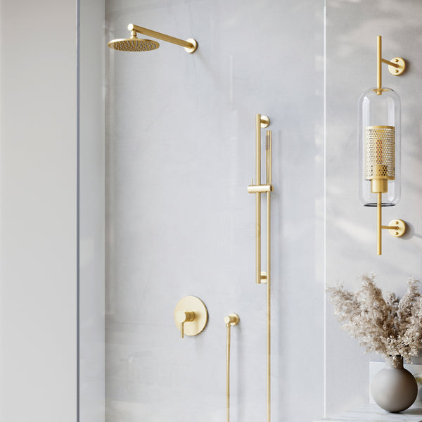 ZLINE Autograph Edition El Dorado Shower System in Polished Gold (ELD-SHS-PG)