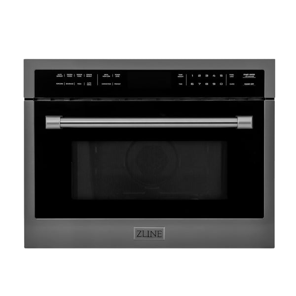 ZLINE 24 in. Built-in Convection Microwave Oven in Stainless Steel with Speed and Sensor Cooking (MWO-24)