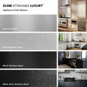 ZLINE Autograph Edition 18 in. Tallac Series 3rd Rack Dishwasher with Auto Door Open Drying, 51dBa, Panel Ready with Polished Gold Handle (DWVZ-18-G)