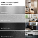 ZLINE Autograph Edition 24 in. Monument Series 3rd Rack Dishwasher with Auto Door Open Drying, 44dBa, Stainless Steel Panel with Polished Gold Handle (DWMTZ-304-24-G)