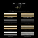 ZLINE Autograph Edition 24 in. Monument Series 3rd Rack Dishwasher with Auto Door Open Drying, 44dBa, Stainless Steel Panel with Polished Gold Handle (DWMTZ-304-24-G)