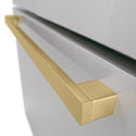 ZLINE Champagne Bronze Autograph Edition Modern Handles for Freestanding Refrigerators (RFMHZ-F-36-CB)