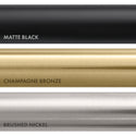 ZLINE Autograph Edition Sierra Pull Down Spring Single Handle Kitchen Faucet in Brushed Nickel and Champagne Bronze (SRA-KF-ZBNCB)
