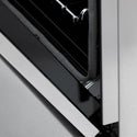 ZLINE Autograph Edition 30 in. 4.0 cu. ft. Legacy Dual Fuel Range with 4 Burner Gas Cooktop and Electric Convection Oven in Satin Stainless Steel and Polished Gold Accents, Open Box-Great Condition