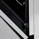 ZLINE Autograph Edition 36 in. 4.6 cu. ft. Legacy Dual Fuel Range with 6 Burner Gas Cooktop and Electric Convection Oven in Satin Stainless Steel and Matte Black Accents, Open Box-Great Condition
