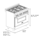 ZLINE Autograph Edition 48 in. 6.0 cu. ft. Legacy Dual Fuel Range with 7 Burner Gas Cooktop and 2 Electric Ovens in Satin Stainless Steel and Champagne Bronze Accents (RASZ-SN-48-CB)