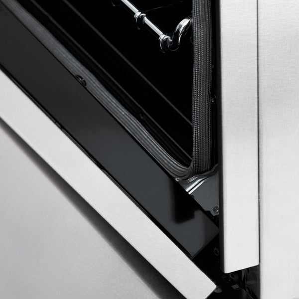 ZLINE Autograph Edition 60 in. 7.4 cu. ft. Legacy Dual Fuel Range with 9 Burner Gas Cooktop and 2 Electric Convection Ovens in Satin Stainless Steel and Champagne Bronze Accents (RASZ-SN-60-CB)