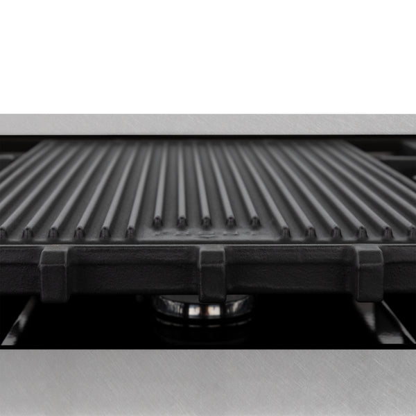 ZLINE Autograph Edition 48 in. 6.0 cu. ft. Legacy Dual Fuel Range with 7 Burner Gas Cooktop and 2 Electric Ovens in Satin Stainless Steel with White Matte Doors and Champagne Bronze Accents (RASZ-WM-48-CB)