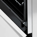 ZLINE Autograph Edition 60 in. 7.4 cu. ft. Legacy Dual Fuel Range with 9 Burner Gas Cooktop and 2 Electric Convection Ovens in Satin Stainless Steel with White Matte Doors and Champagne Bronze Accents (RASZ-WM-60-CB)