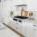 ZLINE Autograph Edition 36 in. Legacy Gas Rangetop with 6 Burners and Porcelain Cooktop in Stainless Steel with Matte Black Accents, Open Box-Great Condition