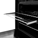 ZLINE 30 in. Autograph Edition Professional True Convection Single Wall Oven with Air Fry and Self Clean in Satin Stainless Steel with Champagne Bronze Handle (WASSZ-30-CB)