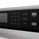 ZLINE Autograph Edition 30 in. Professional True Convection Single Wall Oven with Air Fry and Self Clean in Satin Stainless Steel with Polished Nickel Helix Handle (WASSZ-30-KPN)