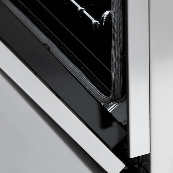 ZLINE Autograph Edition 48 in. 6.0 cu. ft. Legacy Dual Fuel Range with 7 Burner Gas Cooktop and 2 Electric Ovens in Stainless Steel and Polished Gold Accents, Open Box-Great Condition