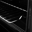 ZLINE 30 in. Autograph Edition Professional True Convection Double Wall Oven with Air Fry and Self Clean in Stainless Steel with Matte Black Handles (WADZ-30-MB)