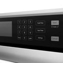ZLINE Autograph Edition 30 in. Professional True Convection Single Wall Oven with Air Fry and Self Clean in Stainless Steel with Polished Nickel Helix Handle (WASZ-30-KPN)