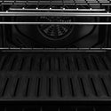 ZLINE Autograph Edition 30 in. Professional True Convection Single Wall Oven with Air Fry and Self Clean in Stainless Steel with Polished Nickel Helix Handle (WASZ-30-KPN)