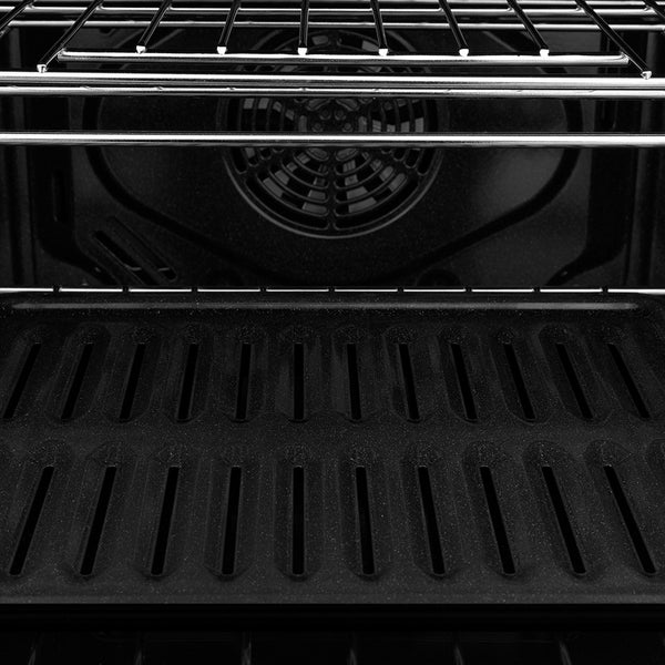 ZLINE Autograph Edition 30 in. Professional True Convection Single Wall Oven with Air Fry and Self Clean in Stainless Steel with Polished Nickel Helix Handle (WASZ-30-KPN)