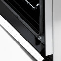 ZLINE Autograph Edition 48 in. 6.0 cu. ft. Legacy Dual Fuel Range with 7 Burner Gas Cooktop and 2 Electric Ovens in Stainless Steel with White Matte Doors and Champagne Bronze Accents (RAZ-WM-48-CB)