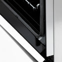 ZLINE Autograph Edition 48 in. 6.0 cu. ft. Legacy Dual Fuel Range with 7 Burner Gas Cooktop and 2 Electric Ovens in Stainless Steel with White Matte Doors and Champagne Bronze Accents, Open Box-Great Condition