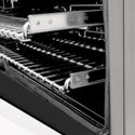 ZLINE Autograph Edition 48 in. 6.0 cu. ft. Legacy Dual Fuel Range with 7 Burner Gas Cooktop and 2 Electric Ovens in Stainless Steel with White Matte Doors and Polished Gold Accents, Open Box-Good Condition