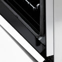 ZLINE Autograph Edition 48 in. 6.0 cu. ft. Legacy Dual Fuel Range with 7 Burner Gas Cooktop and 2 Electric Ovens in Stainless Steel with White Matte Doors and Matte Black Accents, Open Box-Great Condition