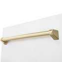 ZLINE Autograph Edition 18” Tallac Series 3rd Rack Top Control Built-In Dishwasher in White Matte with Polished Gold Handle, 51dBa (DWVZ-WM-18-G)