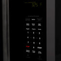 ZLINE 30 in. 1.5 cu. ft. Over-The-Range Convection Microwave Oven in Black Stainless Steel with Modern Handle and Sensor Cooking, Open Box-Good Condition