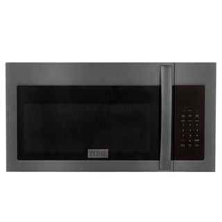 Buy black-stainless-steel ZLINE Over the Range Convection Microwave Oven with Modern Handle and Color Options (MWO-OTR)
