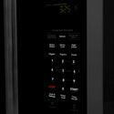 ZLINE 30 in. 1.5 cu. ft. Over-The-Range Convection Microwave Oven in Black Stainless Steel with Traditional Handle and Sensor Cooking, Open Box-Good Condition