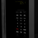ZLINE 30 in. 1.5 cu. ft. Over-The-Range Convection Microwave Oven in Black Stainless Steel with Traditional Handle and Sensor Cooking, Open Box-Great Condition