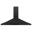 ZLINE 42 in. Convertible Vent Wall Mount Range Hood in Black Stainless Steel Handle, Open Box-Great Condition