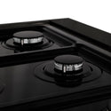 ZLINE 48 in. Classic Gas Rangetop with 8 Burners and Porcelain Cooktop in Black Stainless Steel, Open Box-Great Condition