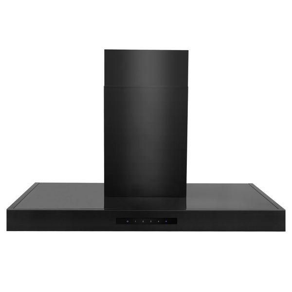 ZLINE 30 in. Convertible Vent Wall Mount Range Hood in Black Stainless Steel Handle, Open Box-Great Condition
