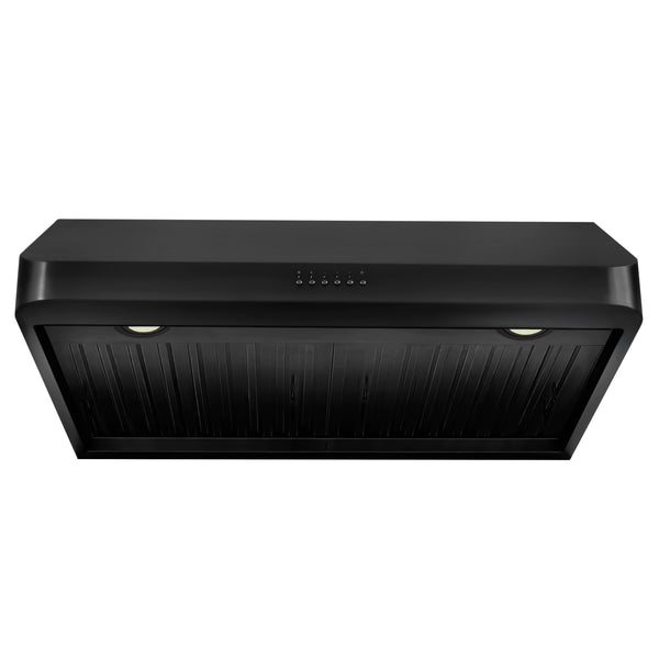 ZLINE 30 in. 600 CFM Ducted Under Cabinet Range Hood in Black Stainless Steel (BS623-30)