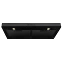 ZLINE 30 in. 400 CFM Ducted Under Cabinet Range Hood in Black Stainless Steel (BS617-30)