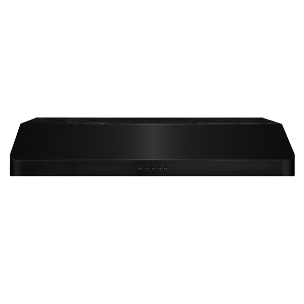 ZLINE 30 in. 400 CFM Ducted Under Cabinet Range Hood in Black Stainless Steel (BS617-30)