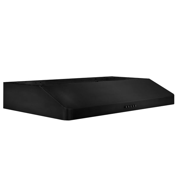 ZLINE 30 in. 400 CFM Ducted Under Cabinet Range Hood in Black Stainless Steel (BS617-30)